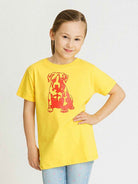 Babystaff Kids Logo T-Shirt Yellow - Amstaff Wear
