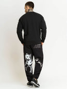 Amstaff Logo 2.0 Sweatshirt Black White - Amstaff Wear