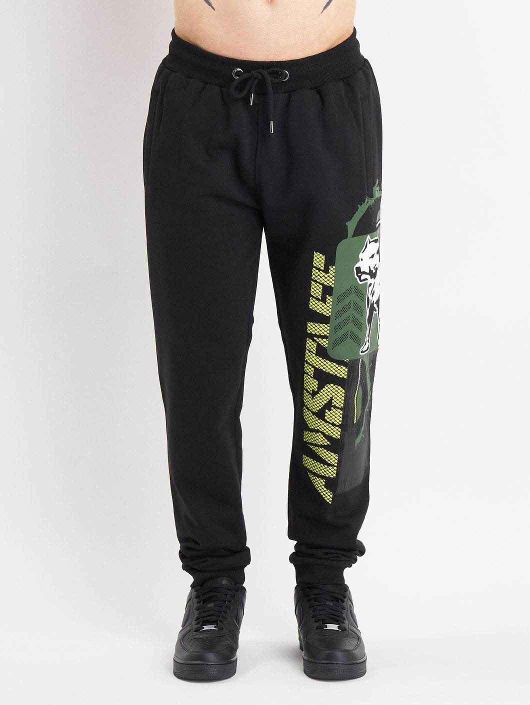 Amstaff Ninjo Sweatpants Black - Amstaff Wear