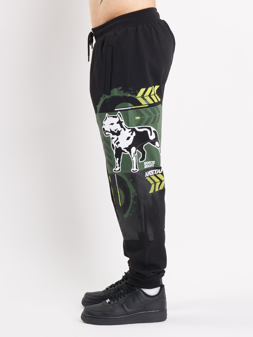 Amstaff Ninjo Sweatpants Black - Amstaff Wear