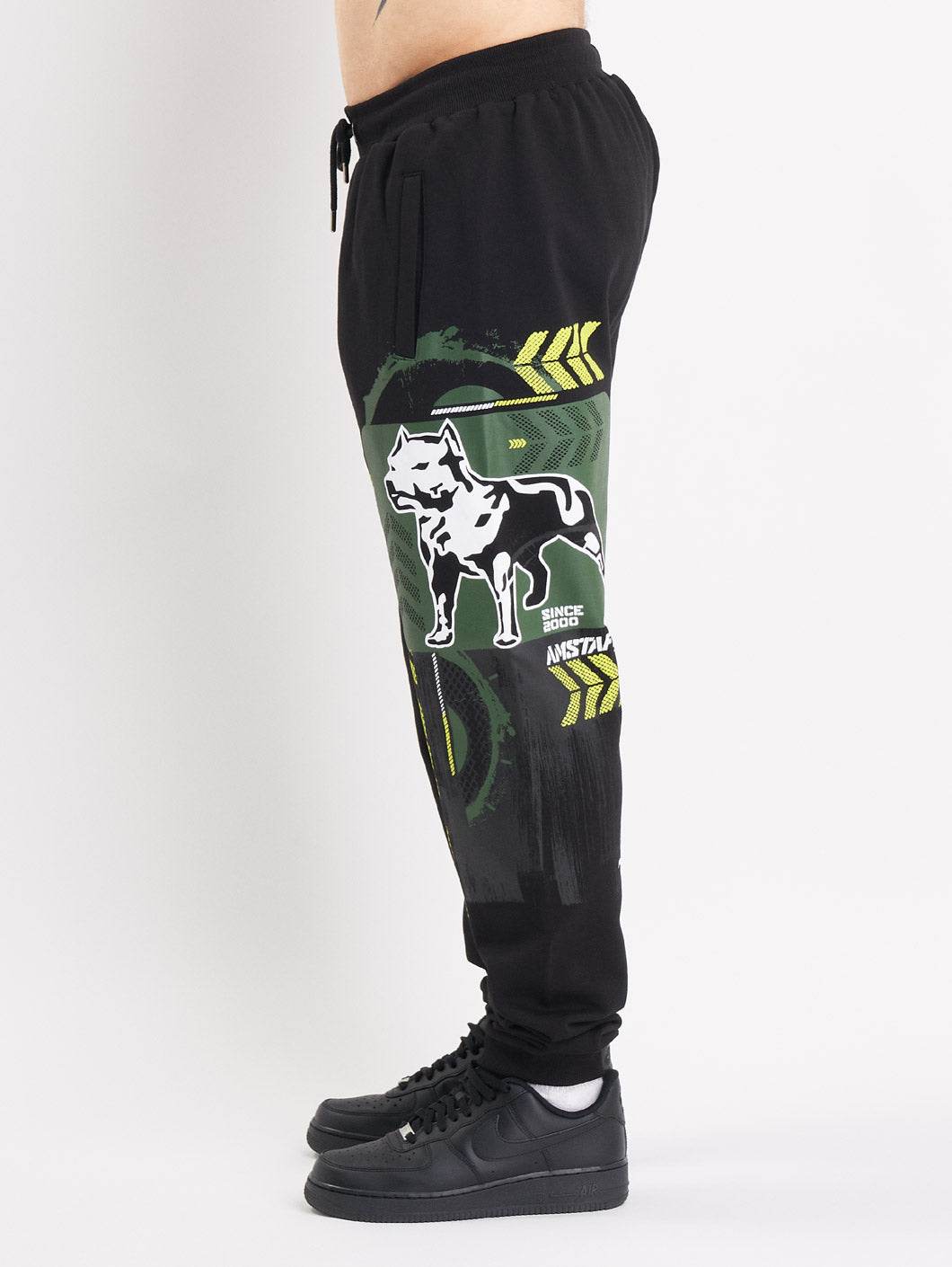 Amstaff Ninjo Sweatpants Black - Amstaff Wear