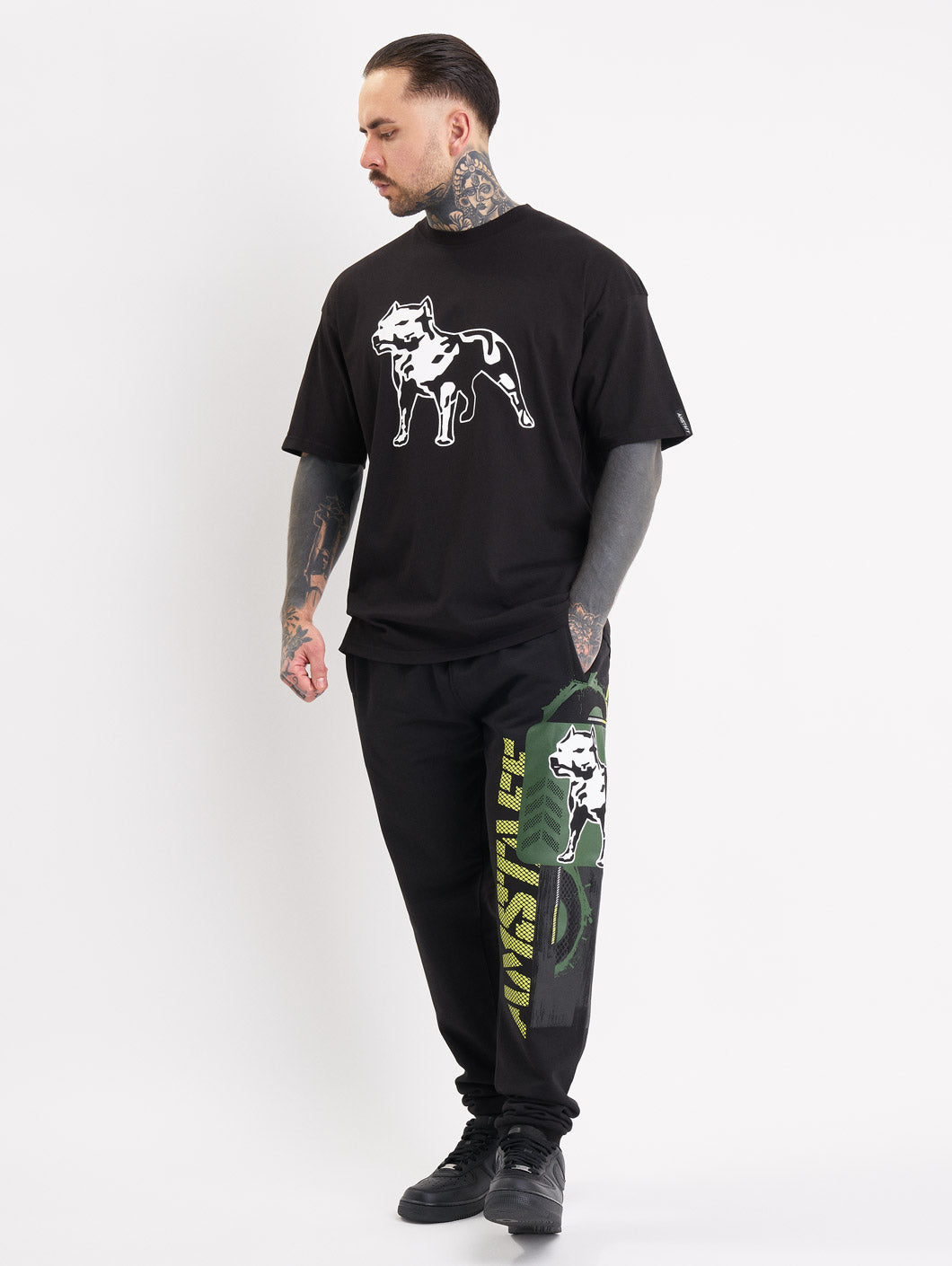 Amstaff Ninjo Sweatpants Black - Amstaff Wear