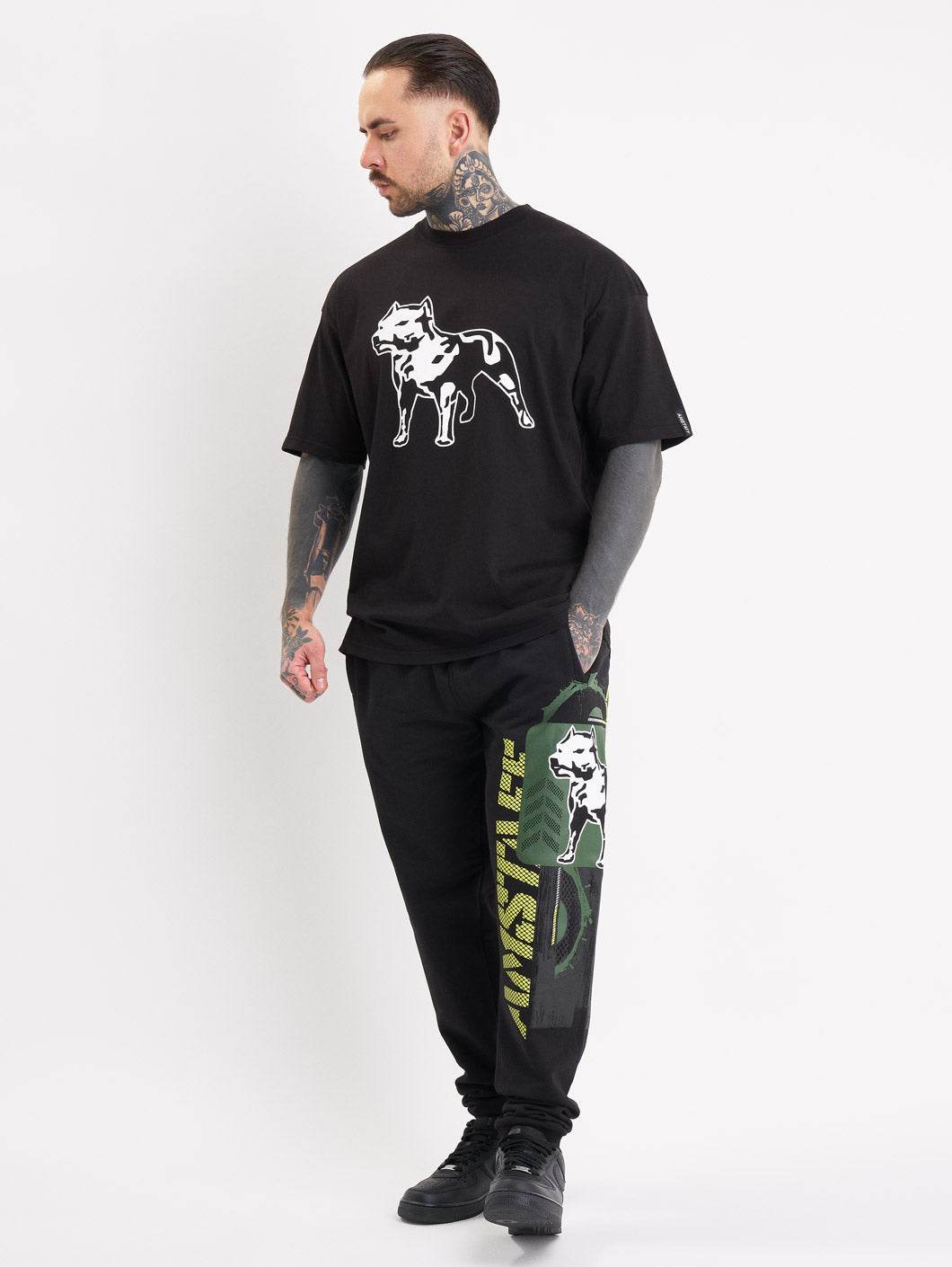 Amstaff Ninjo Sweatpants Black - Amstaff Wear