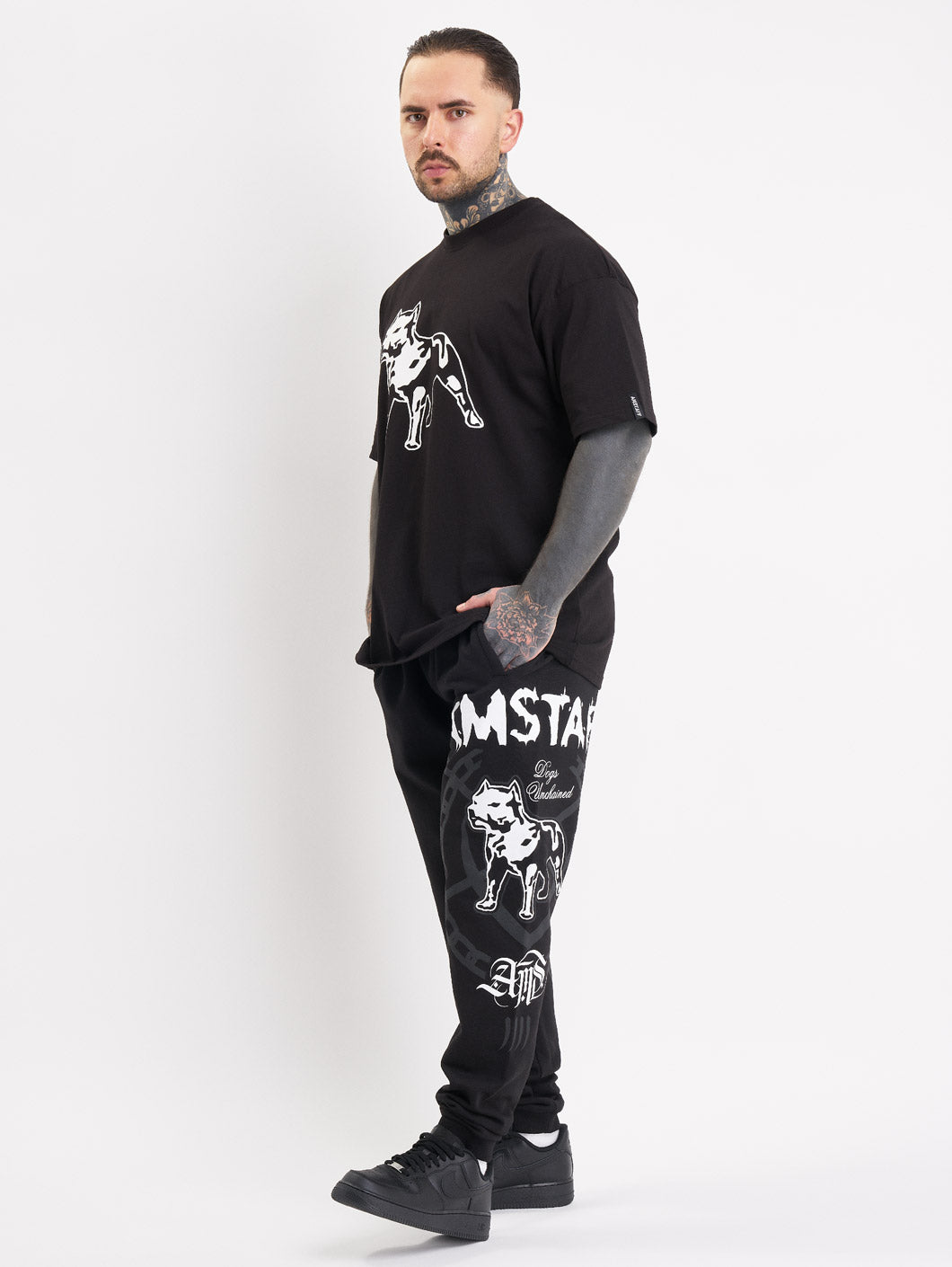 Amstaff Renars Sweatpants Black - Amstaff Wear