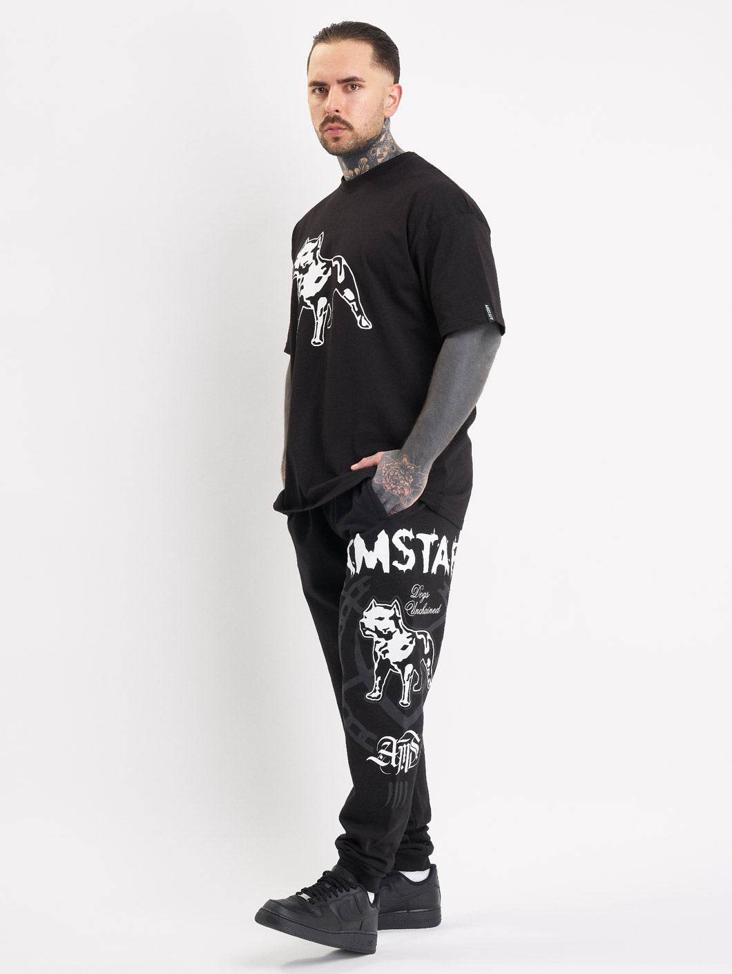 Amstaff Renars Sweatpants Black - Amstaff Wear