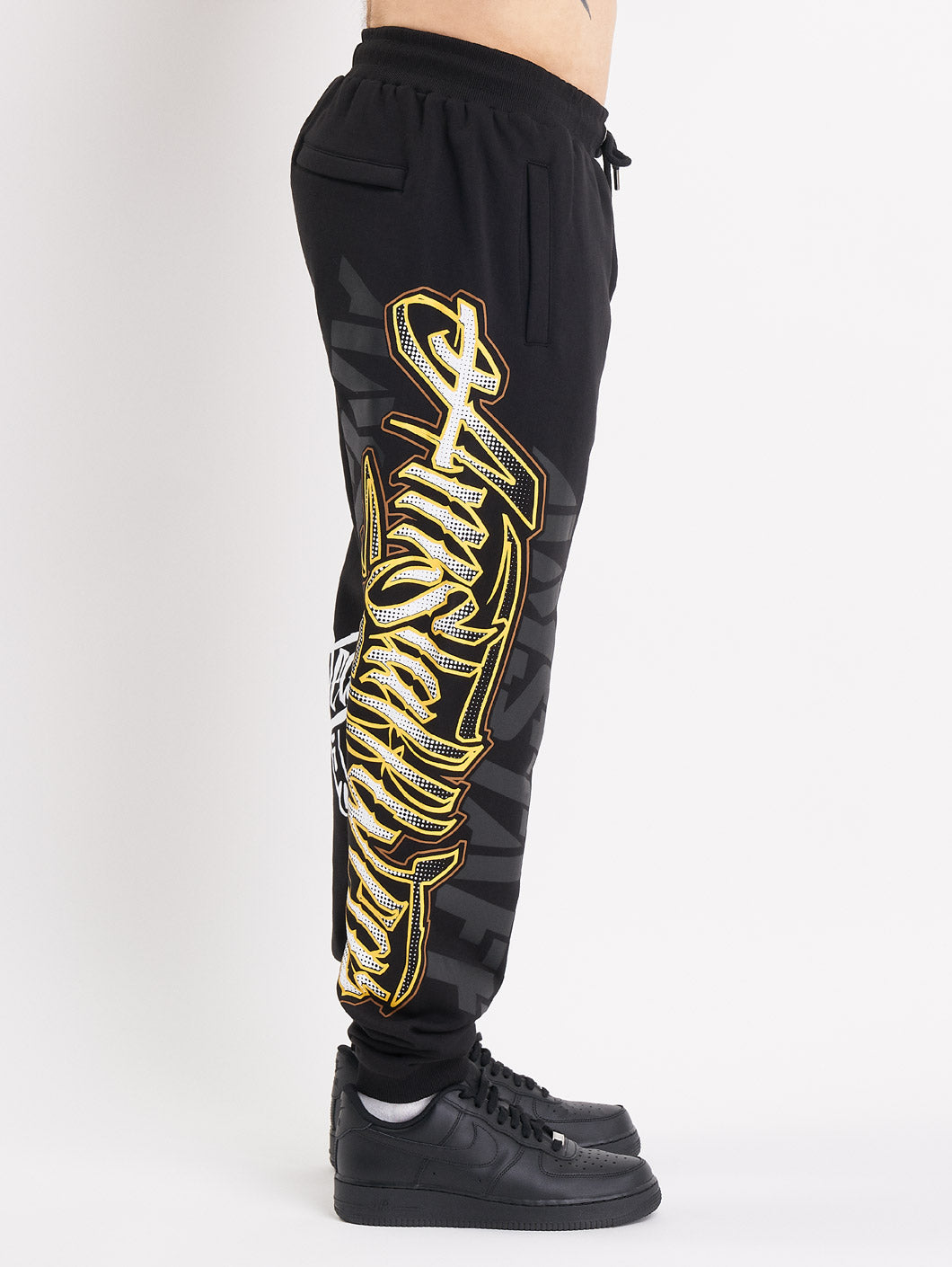 Amstaff Maros Sweatpants Black - Amstaff Wear