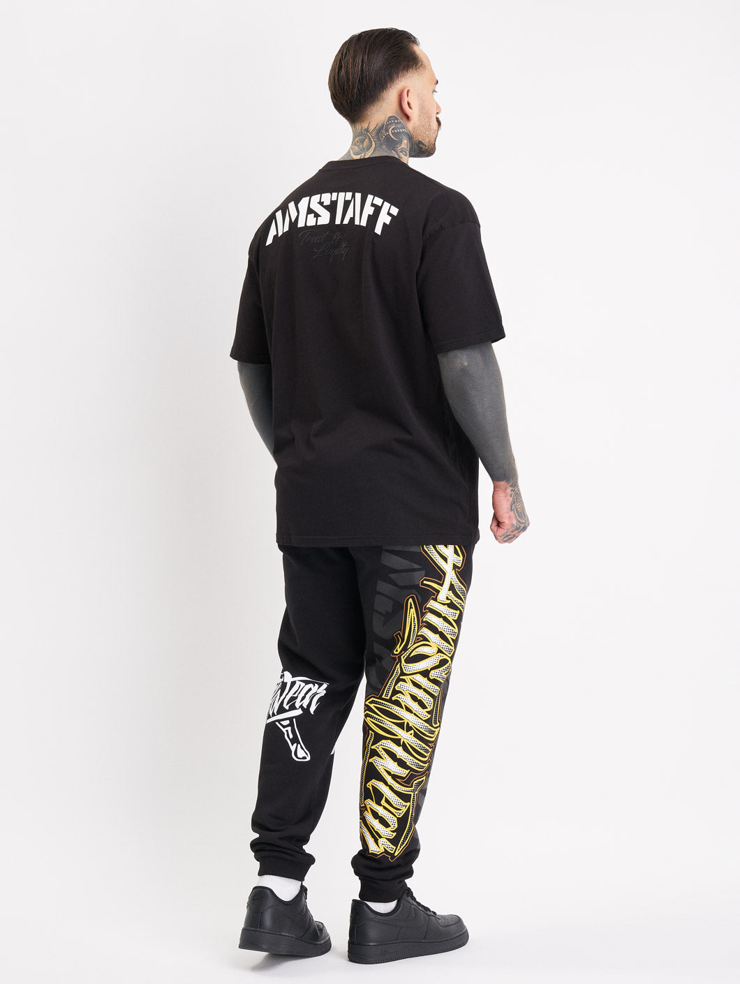 Amstaff Maros Sweatpants Black - Amstaff Wear