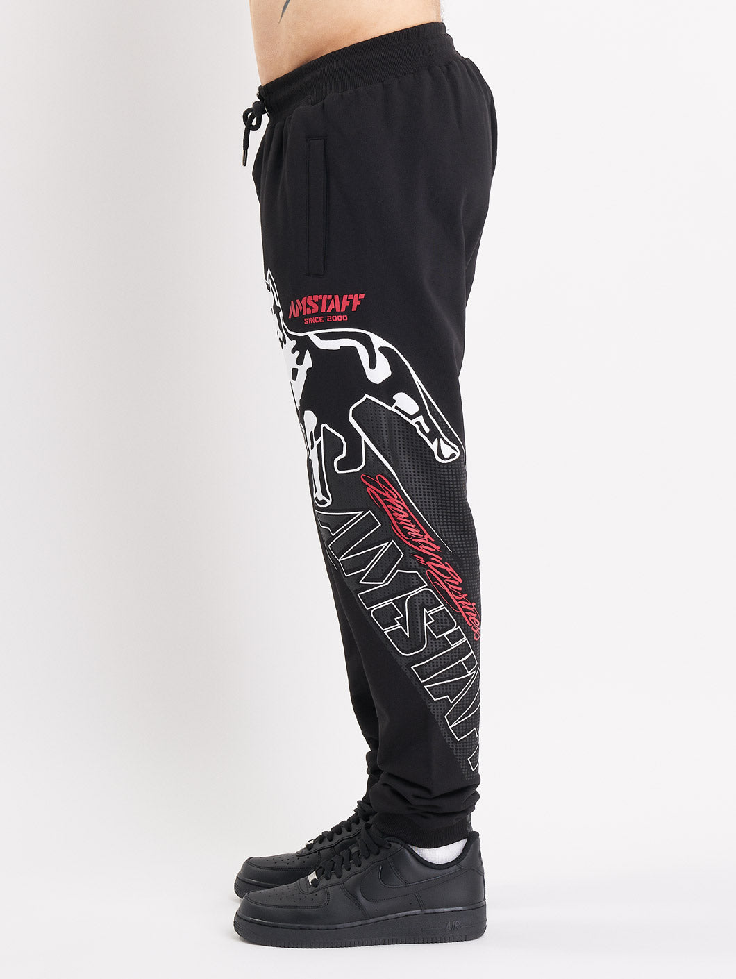 Amstaff Yeller Sweatpants Black - Amstaff Wear