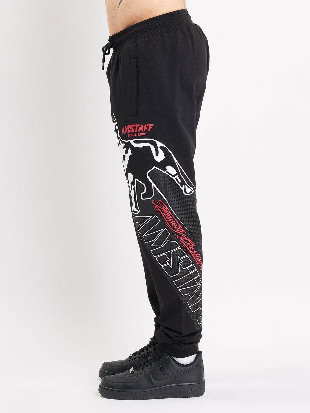 Amstaff Yeller Sweatpants Black - Amstaff Wear