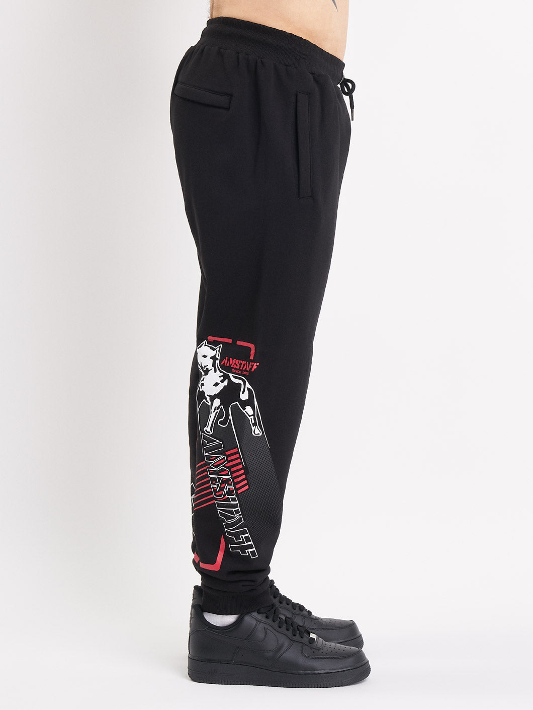 Amstaff Yeller Sweatpants Black - Amstaff Wear