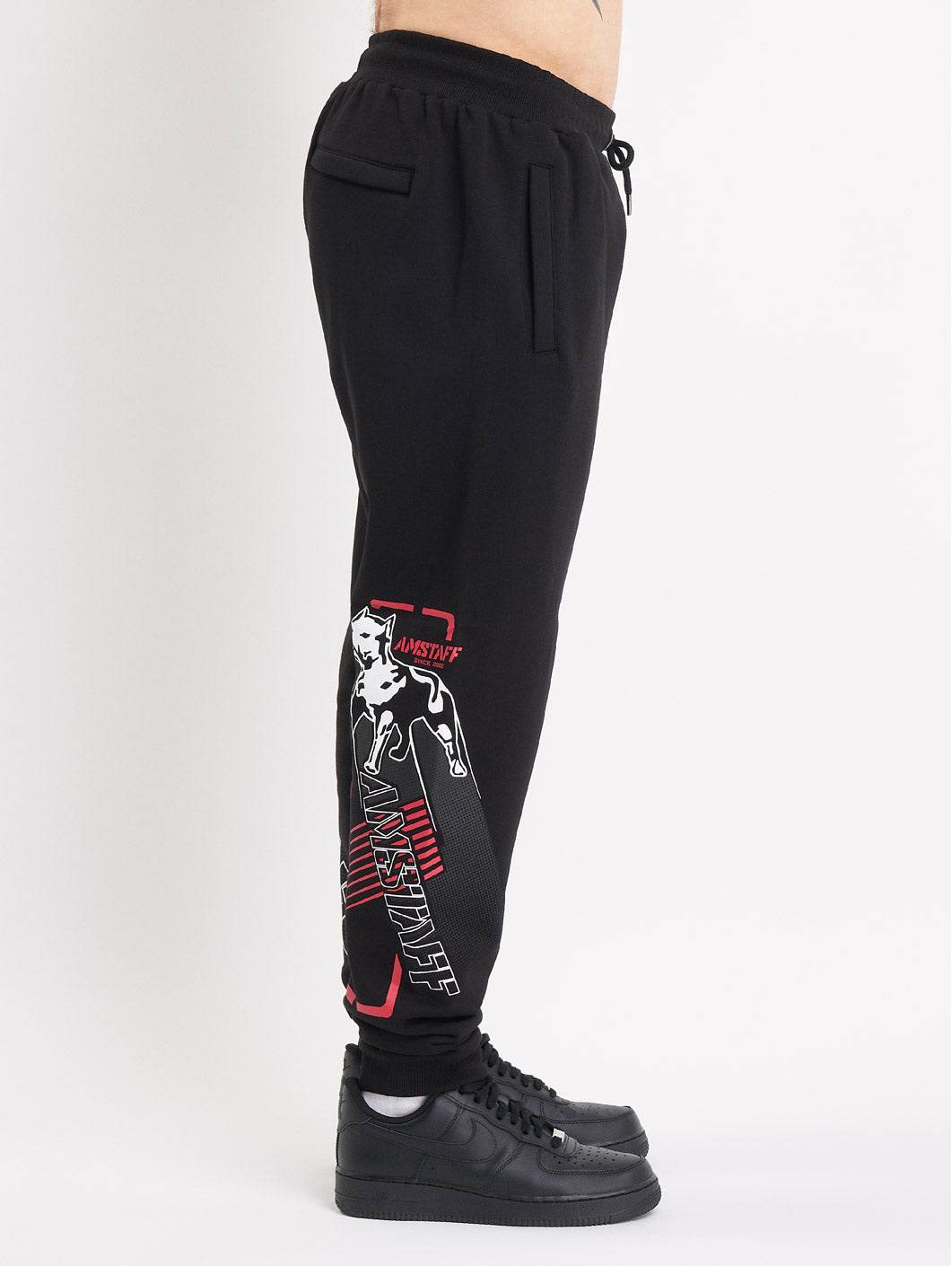 Amstaff Yeller Sweatpants Black - Amstaff Wear