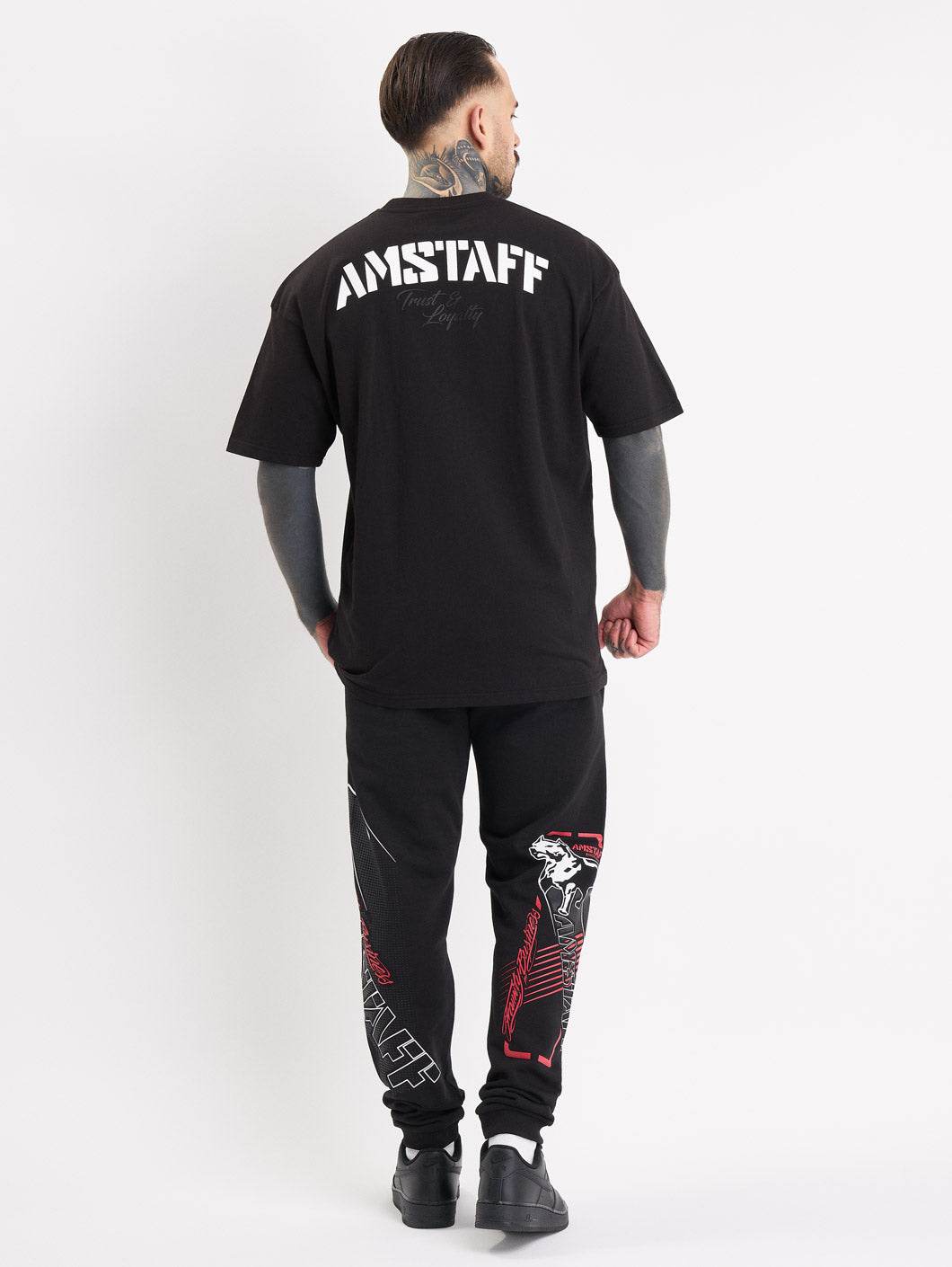 Amstaff Yeller Sweatpants Black - Amstaff Wear