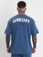 Amstaff Logo 2.0 T-Shirt Cobald Blue - Amstaff Wear