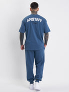 Amstaff Logo 2.0 T-Shirt Cobald Blue - Amstaff Wear