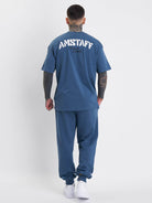 Amstaff Logo 2.0 T-Shirt Cobald Blue - Amstaff Wear