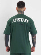 Amstaff Logo 2.0 T-Shirt Green - Amstaff Wear