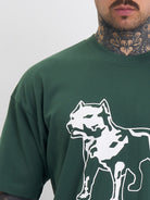 Amstaff Logo 2.0 T-Shirt Green - Amstaff Wear