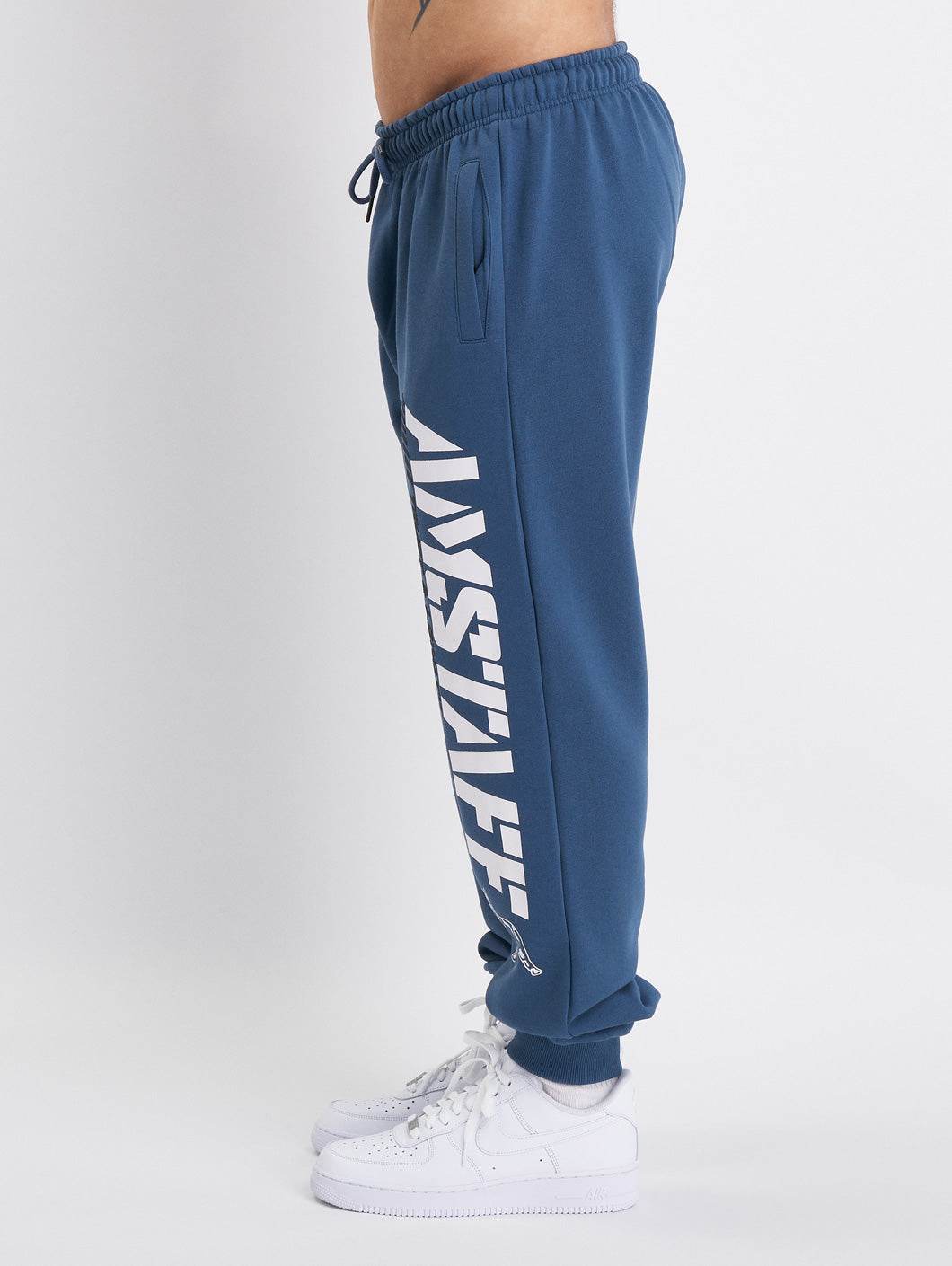 Amstaff Logo 2.0 Sweatpants Cobald Blue - Amstaff Wear