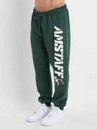 Amstaff Logo 2.0 Sweatpants Green - Amstaff Wear