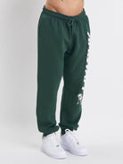 Amstaff Logo 2.0 Sweatpants Green - Amstaff Wear