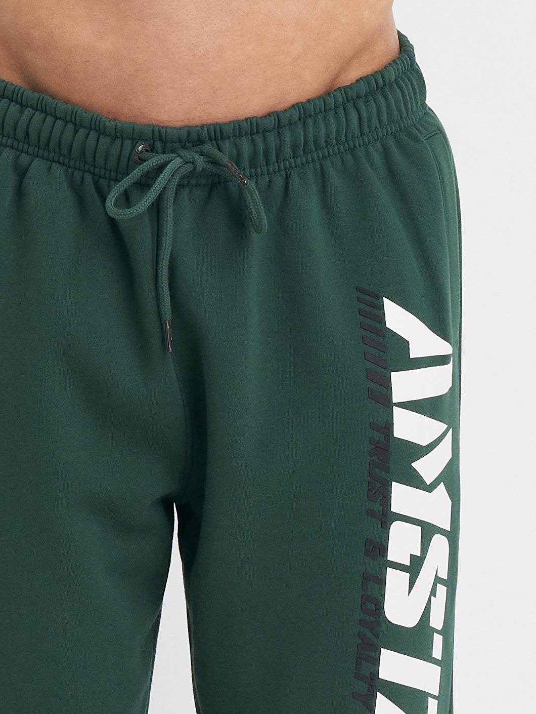 Amstaff Logo 2.0 Sweatpants Green - Amstaff Wear