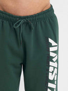 Amstaff Logo 2.0 Sweatpants Green - Amstaff Wear
