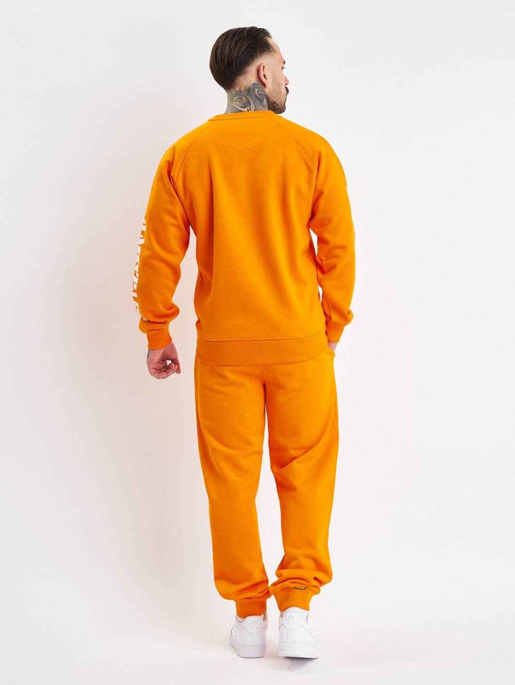 Amstaff Logo 2.0 Sweatshirt Orange - Amstaff Wear