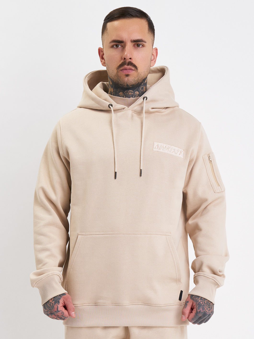 Amstaff Renaska Hoodie Beige - Amstaff Wear