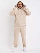Amstaff Renaska Hoodie Beige - Amstaff Wear