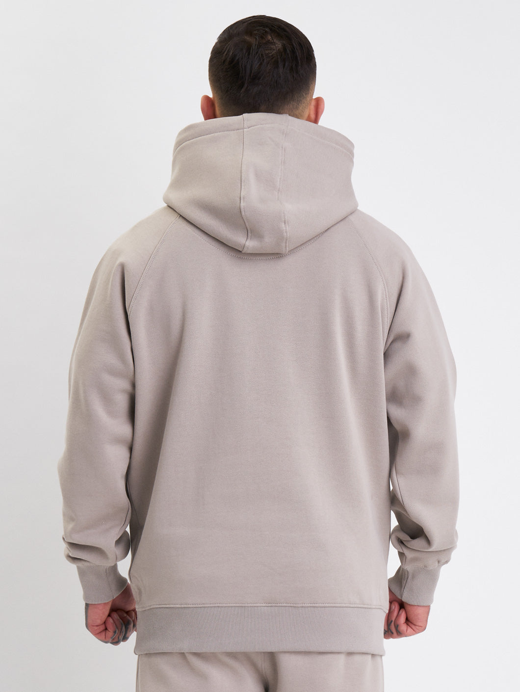 Amstaff Logo 2.0 Hoodie Beige - Amstaff Wear