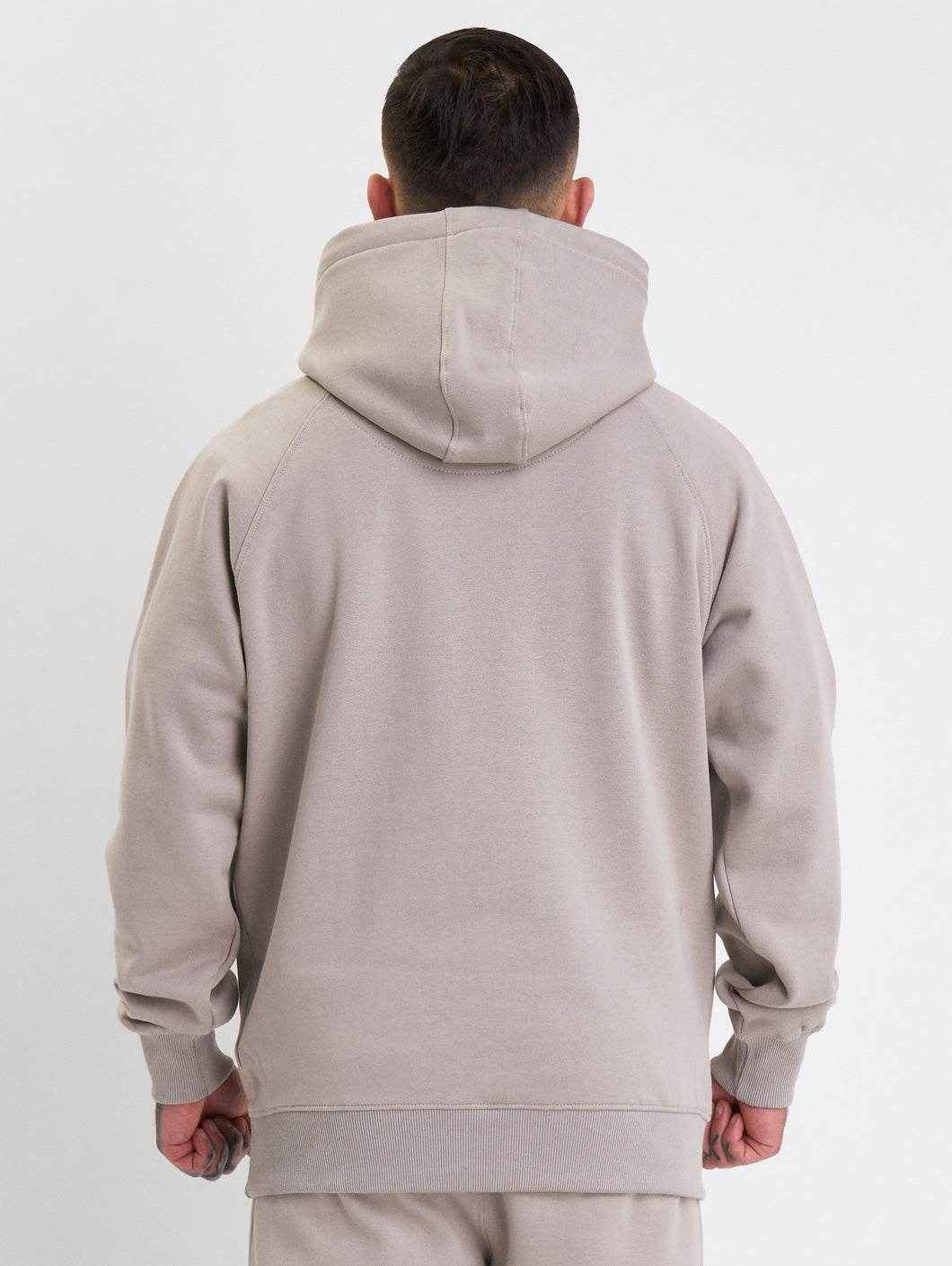 Amstaff Logo 2.0 Hoodie Beige - Amstaff Wear