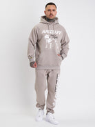 Amstaff Logo 2.0 Hoodie Beige - Amstaff Wear