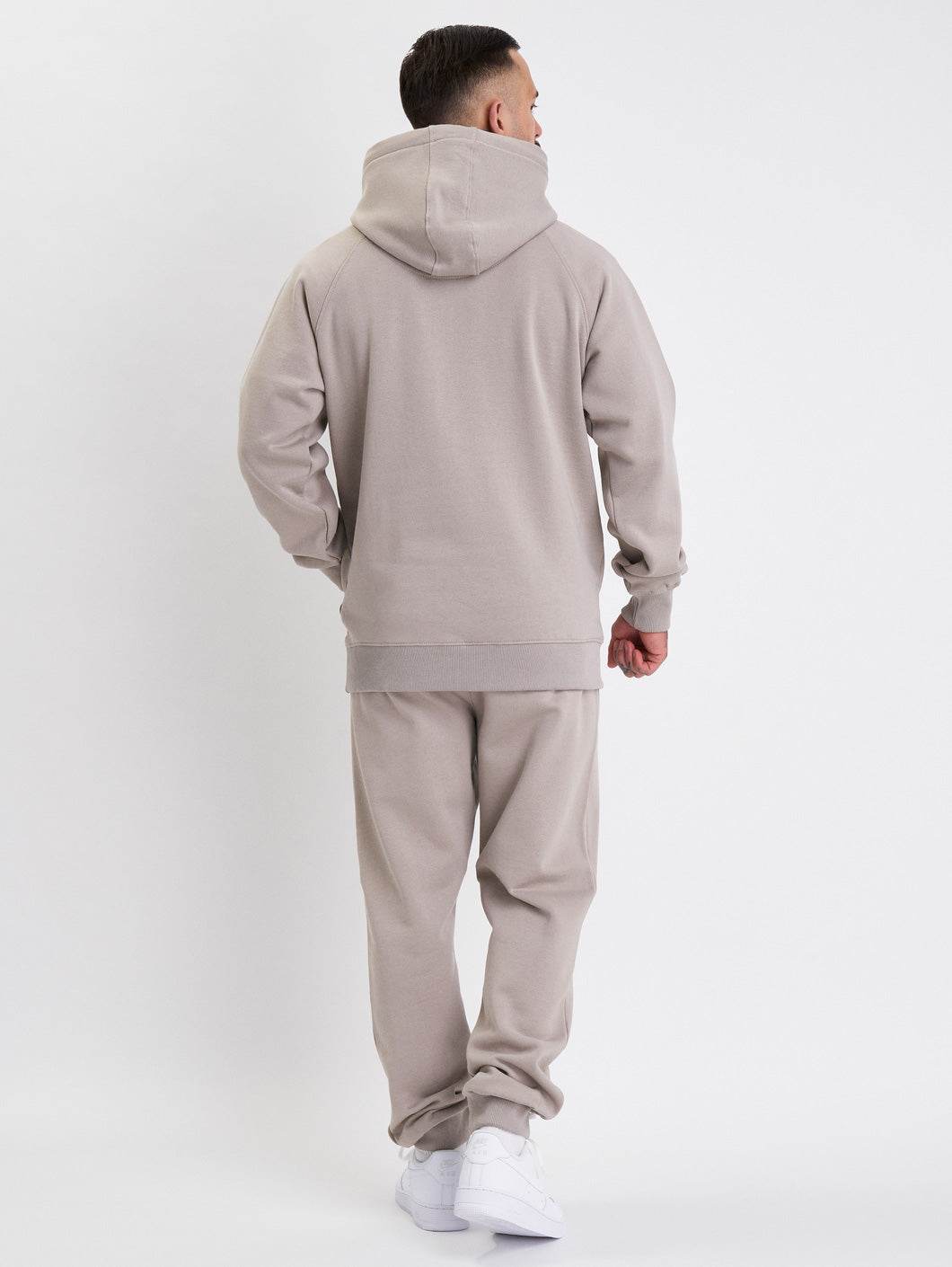 Amstaff Logo 2.0 Hoodie Beige - Amstaff Wear