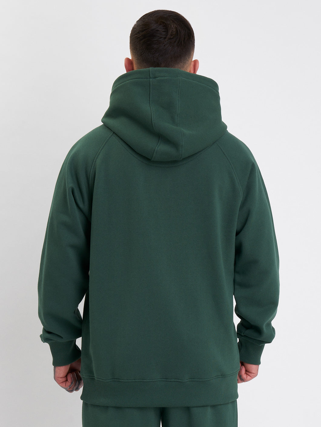 Amstaff Logo 2.0 Hoodie Green - Amstaff Wear