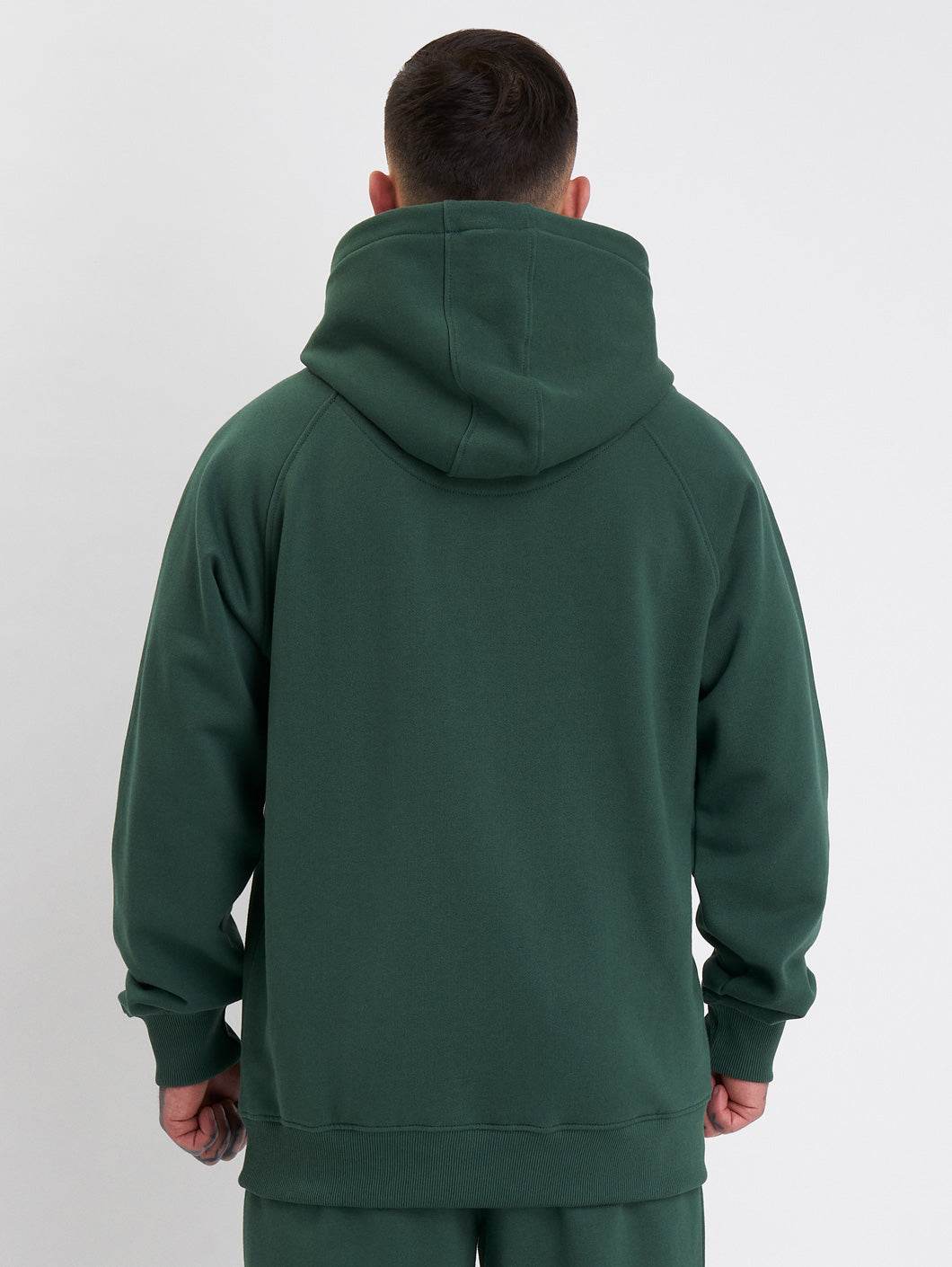 Amstaff Logo 2.0 Hoodie Green - Amstaff Wear