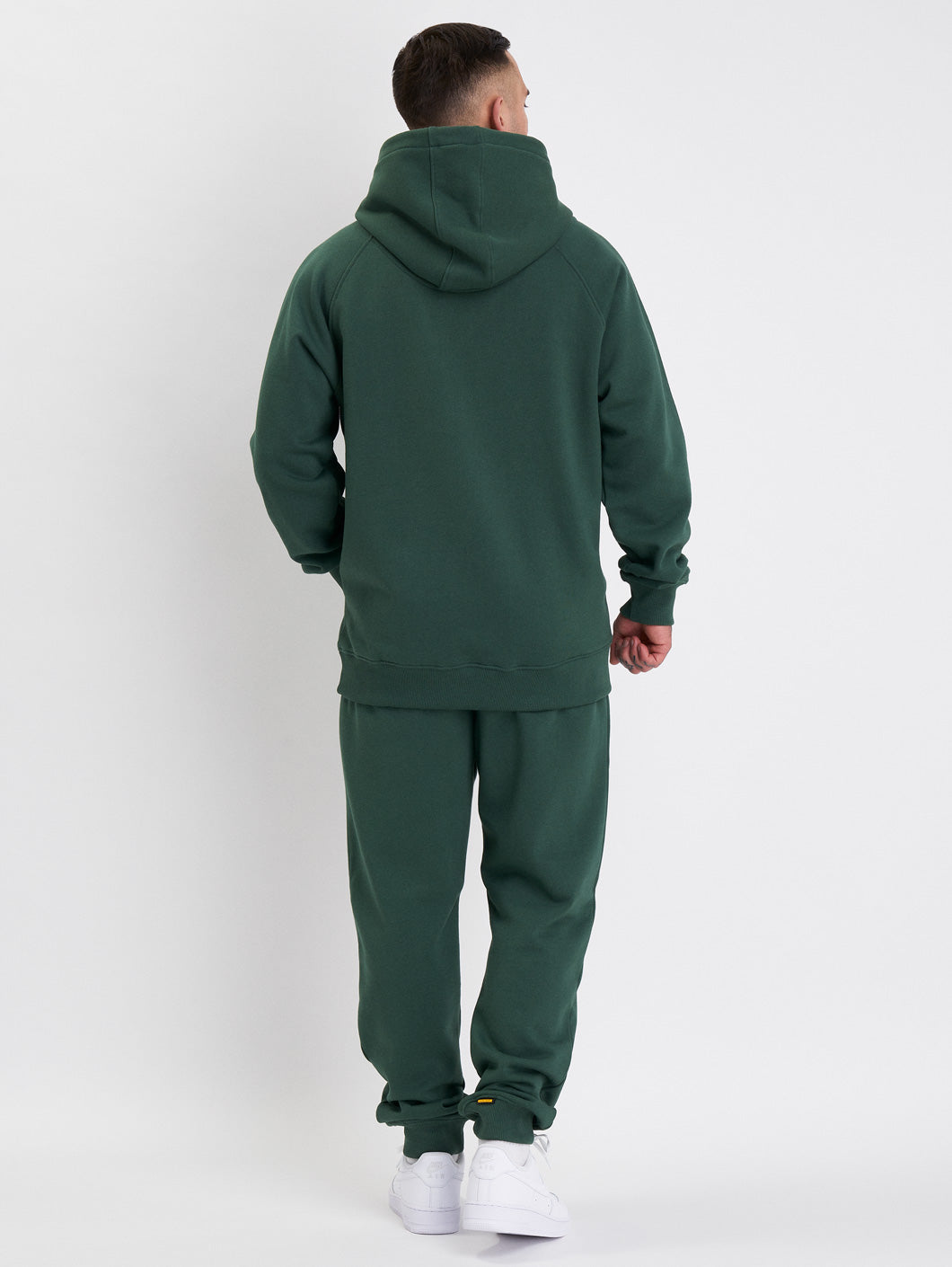 Amstaff Logo 2.0 Hoodie Green - Amstaff Wear