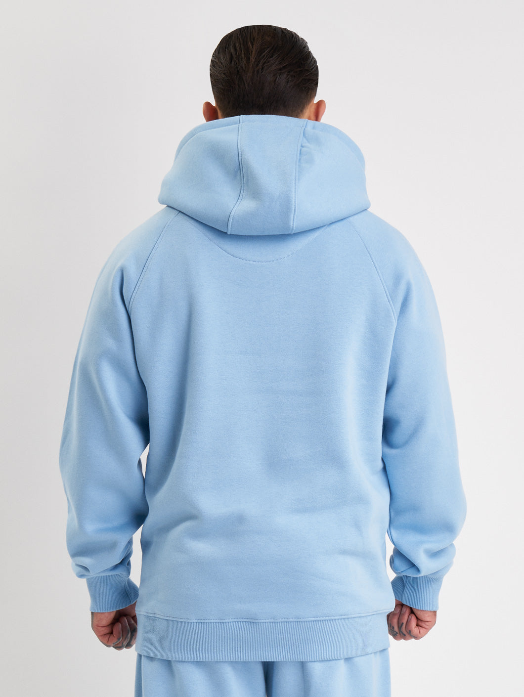 Amstaff Logo 2.0 Hoodie Horizon Blue - Amstaff Wear