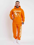 Amstaff Logo 2.0 Hoodie Orange - Amstaff Wear