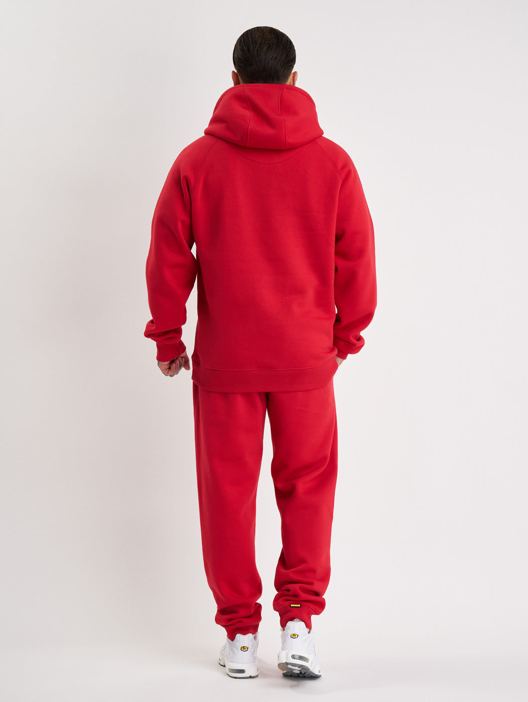 Amstaff Logo 2.0 Hoodie Red White - Amstaff Wear