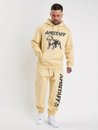 Amstaff Logo 2.0 Hoodie Vanilla Cream - Amstaff Wear
