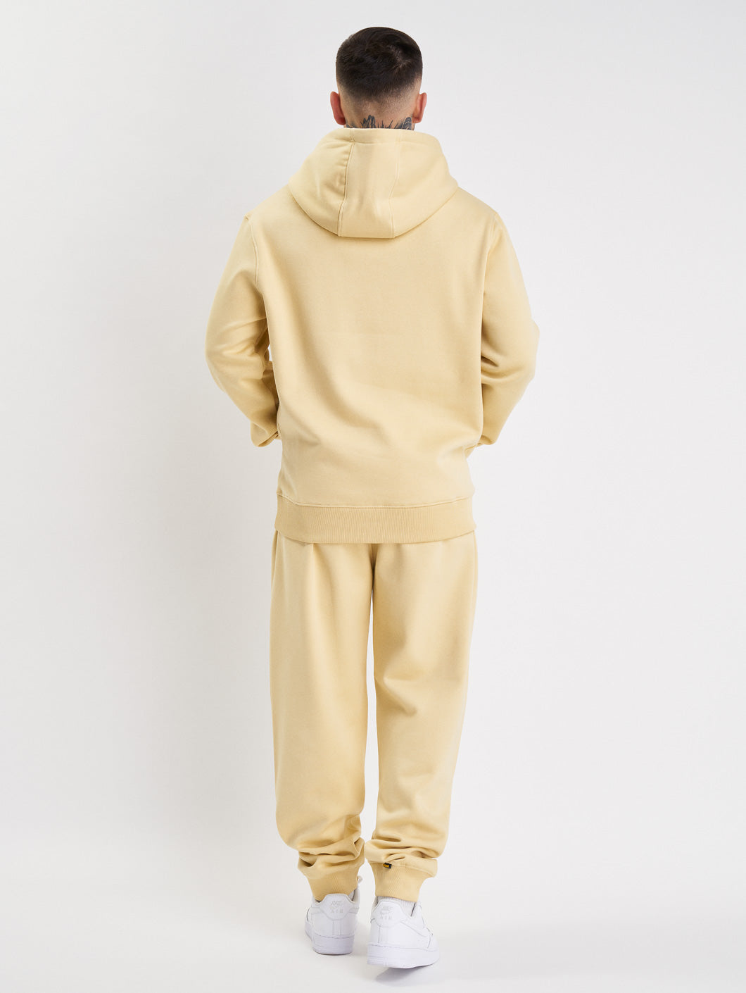Amstaff Logo 2.0 Hoodie Vanilla Cream - Amstaff Wear