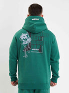 Amstaff Torvok Hoodie Green - Amstaff Wear