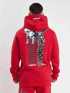 Amstaff Lucian Hoodie Red - Amstaff Wear