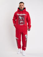 Amstaff Lucian Hoodie Red - Amstaff Wear