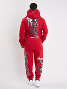 Amstaff Lucian Hoodie Red - Amstaff Wear