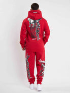 Amstaff Lucian Hoodie Red - Amstaff Wear