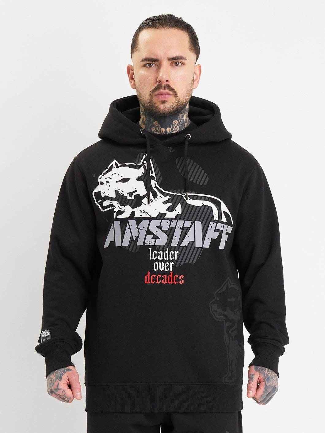Amstaff Milian Hoodie Black - Amstaff Wear