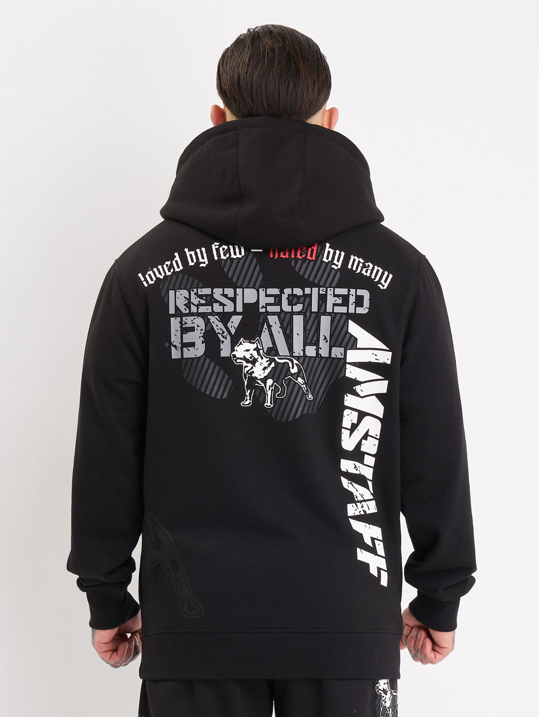 Amstaff Milian Hoodie Black - Amstaff Wear