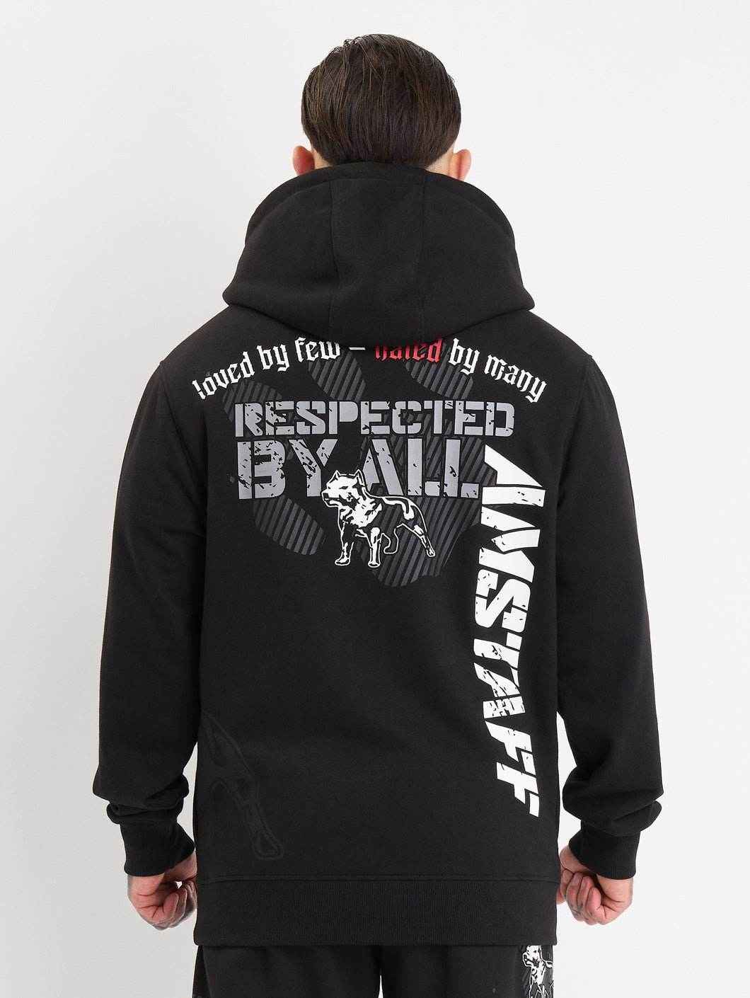 Amstaff Milian Hoodie Black - Amstaff Wear