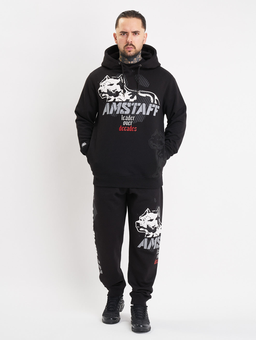 Amstaff Milian Hoodie Black - Amstaff Wear